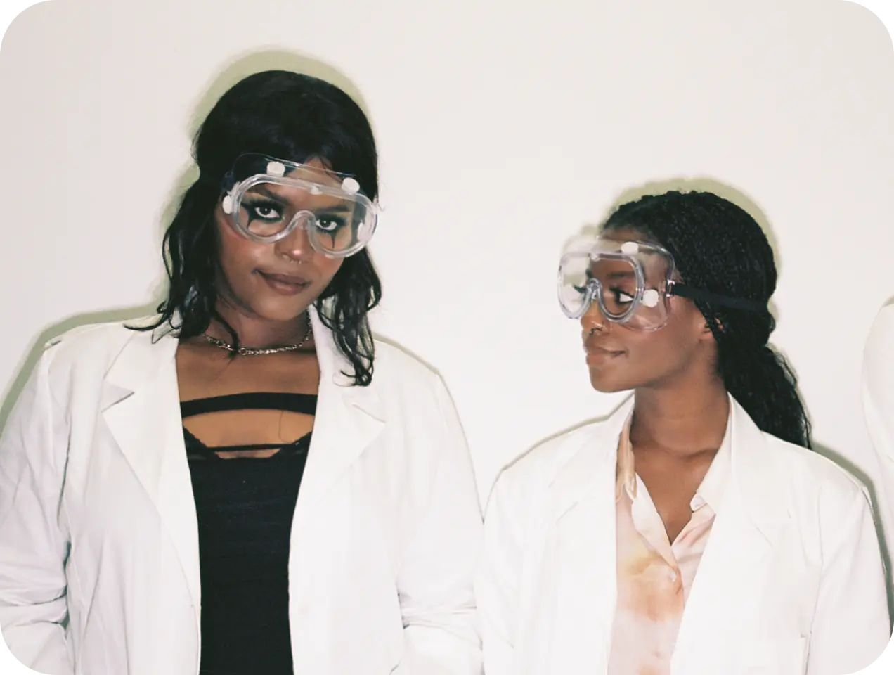 two black woman scientists